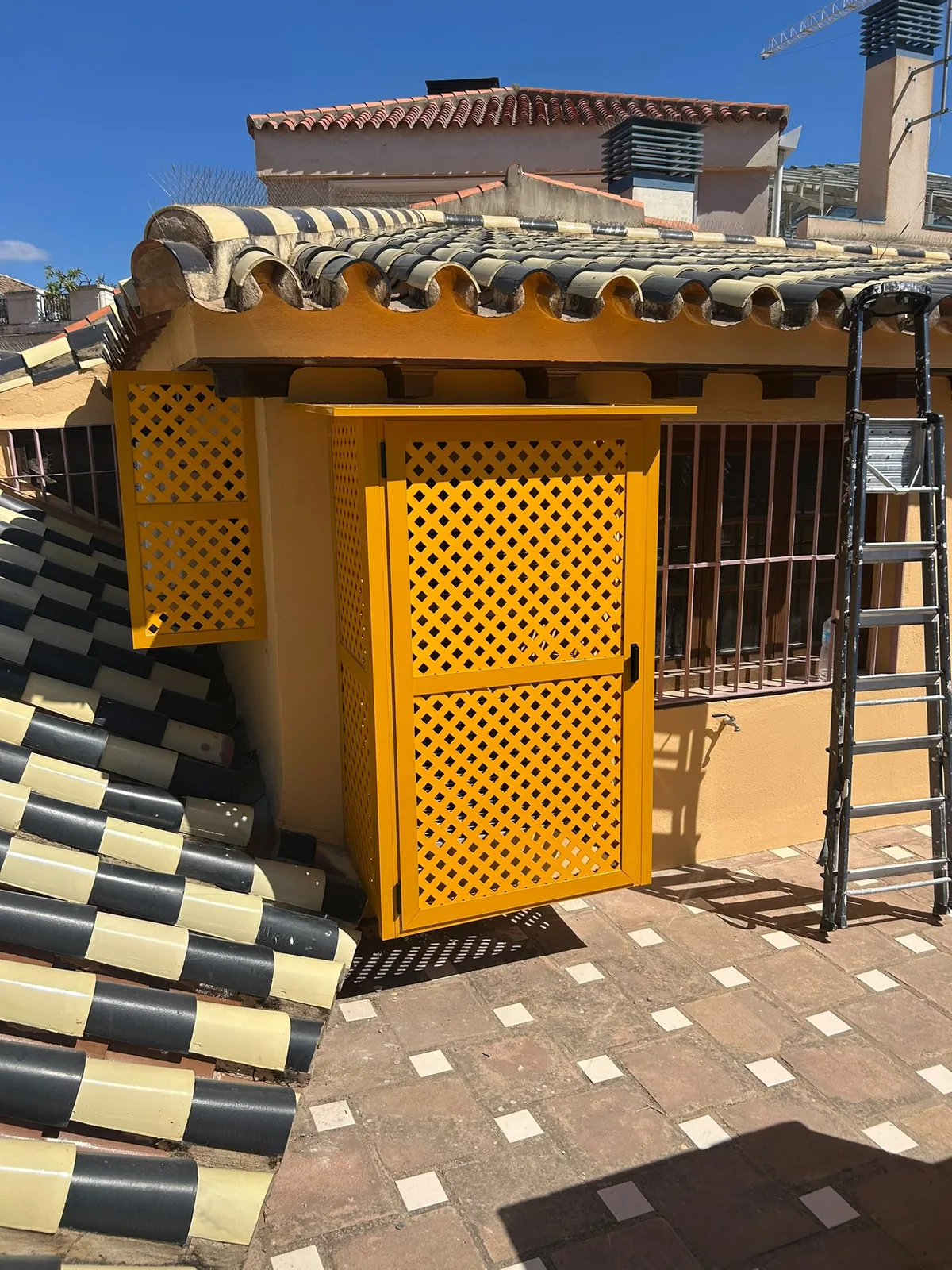 Cerramientos de aluminio, trabajo de Aluvasa en Málaga